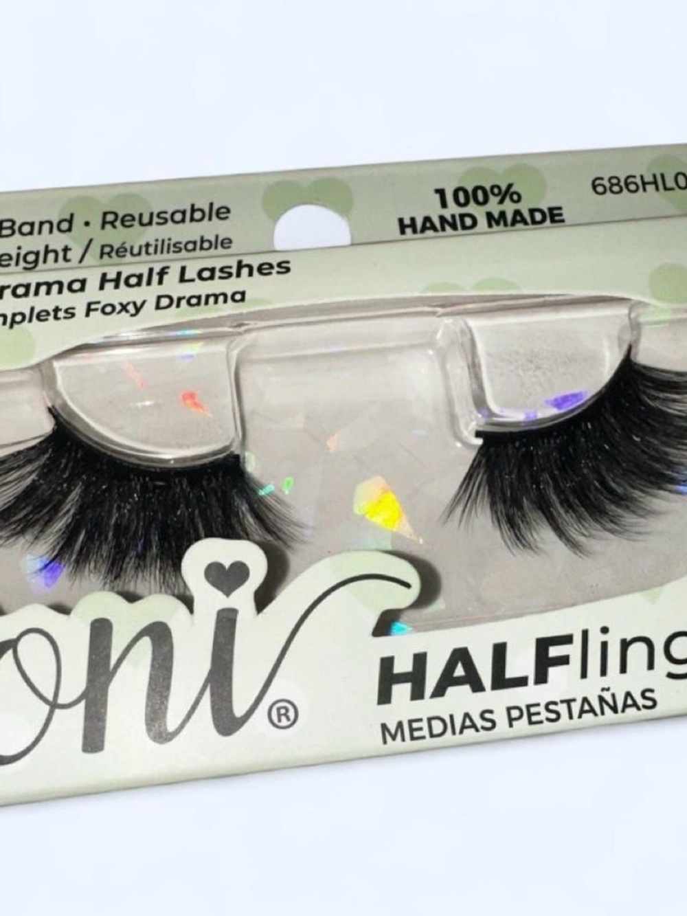 Halfling Drama Half Lashes - Black